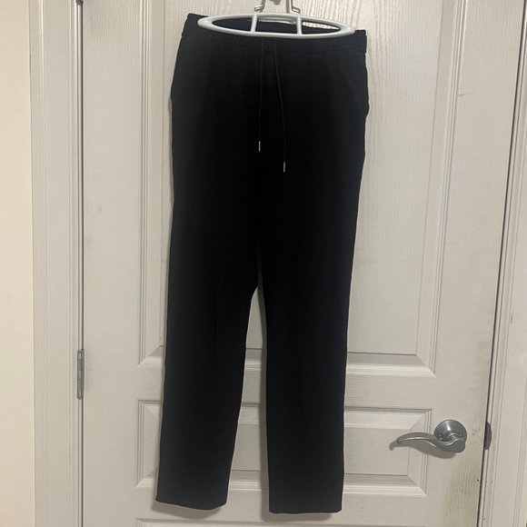 Uniqlo Black Cotton Jogger with Drawstring - Picture 1 of 3